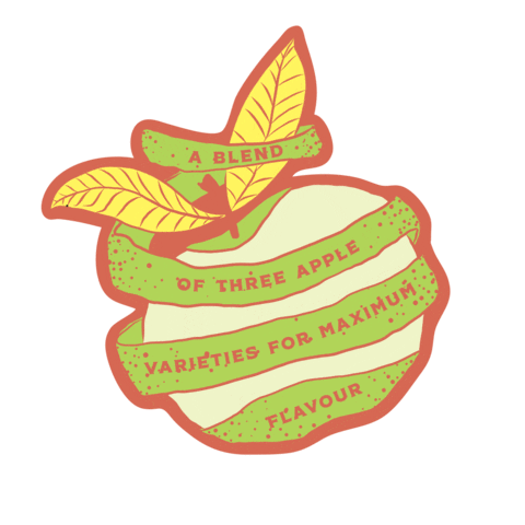 Drink Apple Sticker by Square Root Soda