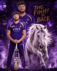 thekkrzone finn allen kkr kolkata GIF
