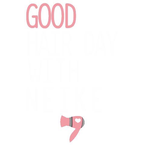 Neike giphyupload hairdresser good hair neike Sticker