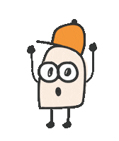 upvoty party celebrate jump cheer Sticker