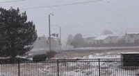 Snowstorm Blasts Denver Area