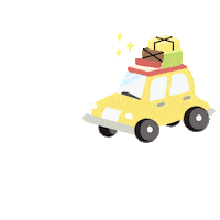 car celebrate Sticker by Flower Chimp