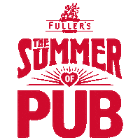 FullersPubs summer beer drinking garden Sticker