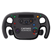Racing Driver Sticker by Caesars Rewards