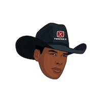twistedxofficial nfr twisted x twistedx shad mayfield Sticker