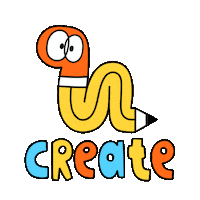WomenWill art artist worm words Sticker