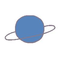irsalinazd planet galaxy saturn irsalinazd Sticker