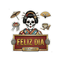 Buen Dia Halloween Sticker