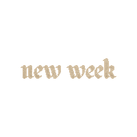 New Week Sticker by Ink Care
