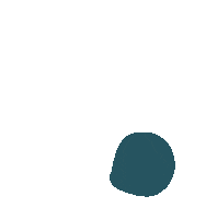 Jessismore blue blob jessie swoosh Sticker