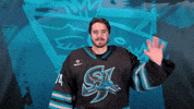 See Ya Hello GIF by San Jose Barracuda