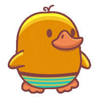 Wink Hello Sticker by FOMO Duck