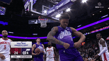 Happy Lets Go GIF by Utah Jazz