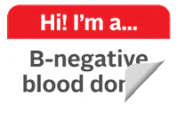 Blood For Life Sticker by Canadian Blood Services