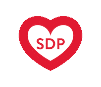 Heart Stars Sticker by Sosialidemokraatit SDP
