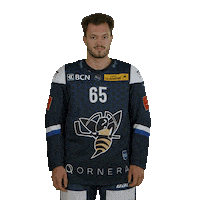 hcclachauxdefonds hockey 65 karim hcc Sticker