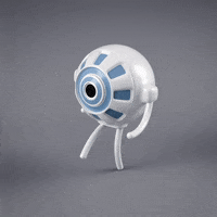 jaydloe loop robot eye ai GIF