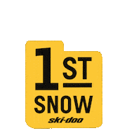 First Snow Sticker by Ski-Doo