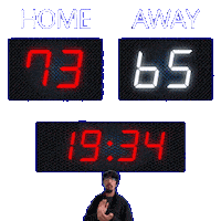 65 Away Sticker