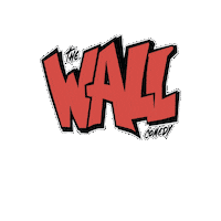 thewallcomedy the wall comedy club thewall the wall comedy Sticker