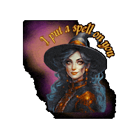 Love Potion Witch Sticker by TresorsDuMonde.ca