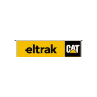 Eltrak caterpillar heavymachinery eltrak eltrakcat Sticker