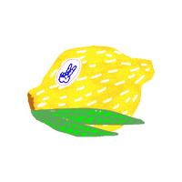 GeorgiesGurl sweet fruit lemon tart Sticker