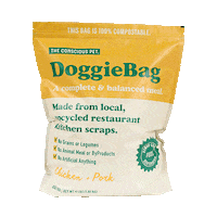 theconsciouspet tcp doggie bag doggiebag conscious pet Sticker