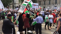 Thousands Head to Downing Street for Gaza Protest