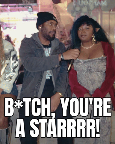 Folayan of Flyana Boss says "B*tch, you're a star"