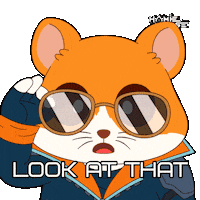 No Way Wow Sticker by Hamieverse