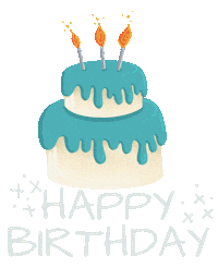 Happy Birthday Sticker