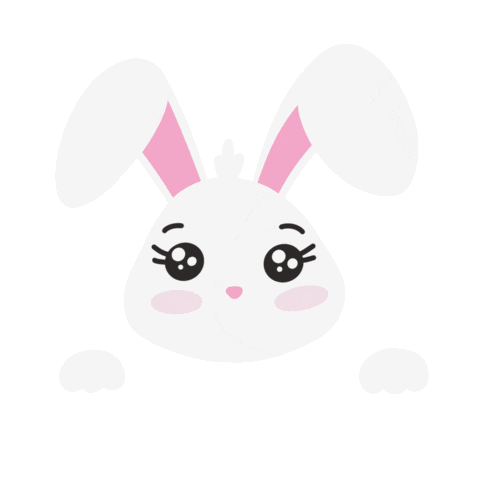 Easter Bunny Sticker by PokaDesign