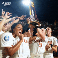 Texas Longhorns Trophy GIF by NCAA Championships