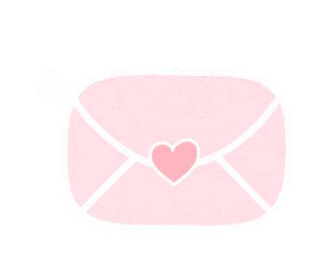 Letter Mail Sticker by Rêve en coton
