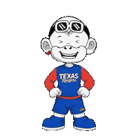 Texas Rangers Sticker by Zhot Shop