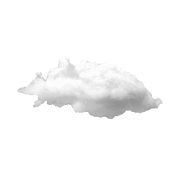Sky Clouds Sticker by Amanda Batista