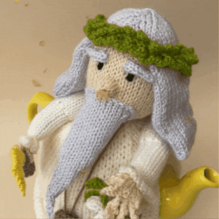 Winter Solstice Wizard GIF by TeaCosyFolk