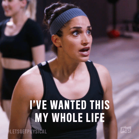 annalynne mccord let's get physical GIF by Pop TV