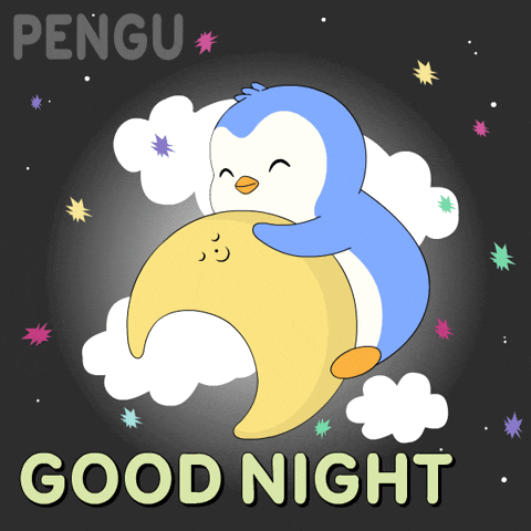 Rest Well Good Night GIF by Pudgy Penguins