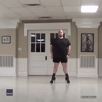 Plus-Sized Dancer Demonstrates His Incredible Flexibility in Towering Stilettos