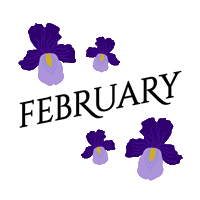 Flowers February Sticker by Erstwilder