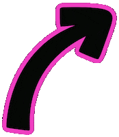 Black Arrow Arrows Sticker