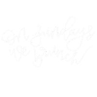 taydesignco sunday brunch basic sunday funday Sticker