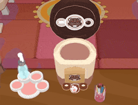 Bubble Tea Love GIF by Kitten Cup Studio