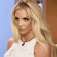 Brittney Spears Cringe GIF by MOODMAN