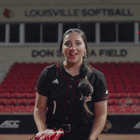 Flex Softball GIF by Louisville Cardinals