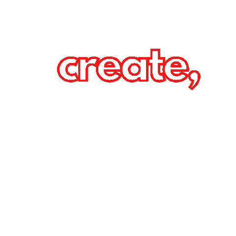 Create Dont Hate Sticker by whoppl