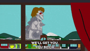 destroy sally struthers GIF by South Park 