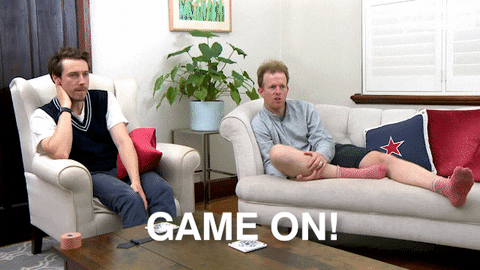 Game Time Adam GIF by Gogglebox Australia